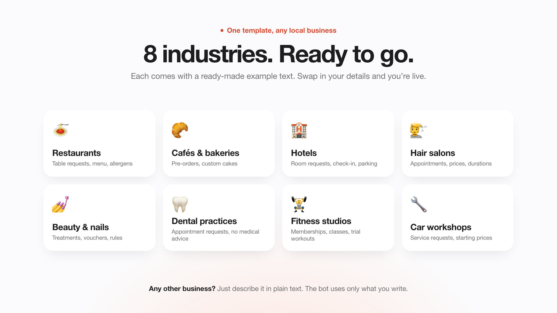 Local Business AI Chatbot: 24/7 Website Assistant with Booking Requests